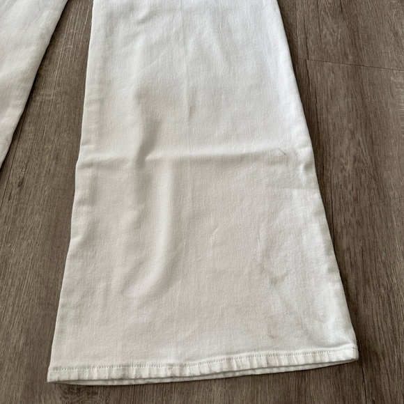 NWT Good American Good Waist Palazzo Wide Leg Jeans White Size 29 High Waist - Picture 12 of 12